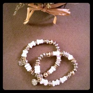 White House Black Market Beaded Bracelet Set